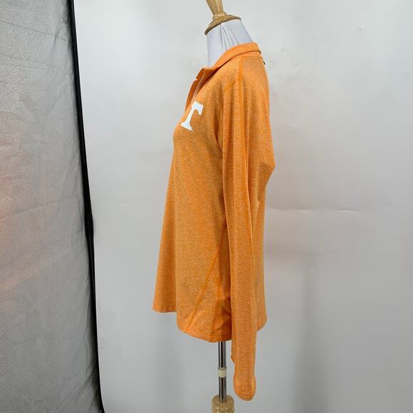 Nike Top Womens M Medium Orange Dri Fit Element Half Zip Tennessee Volunteers - Picture 4 of 14